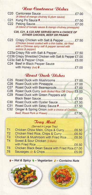Central House Cantonese Chinese Neath