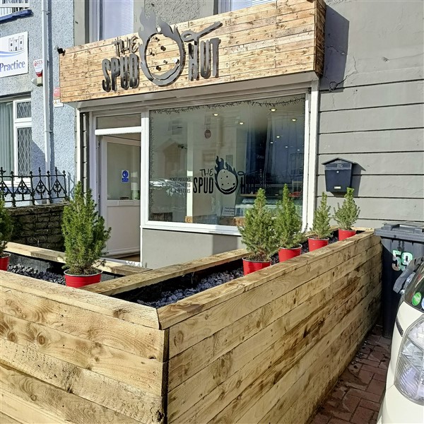 Pic of Spud Hut Skewen