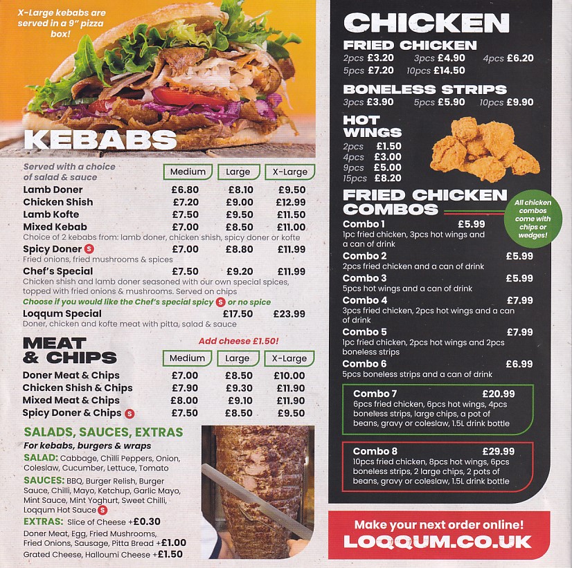 Pic of Loqqum Chicken Kebab Neath